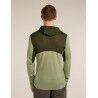 icebreaker 200 RealFleece Descender LS Zip Hoodie - Polaire en laine mérinos homme | Hardloop