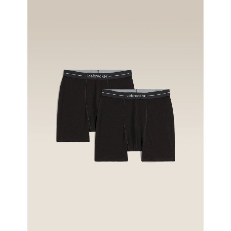 icebreaker Merino 150 Anatomica Boxers 2 Pack - Merinould Undertøj | Hardloop