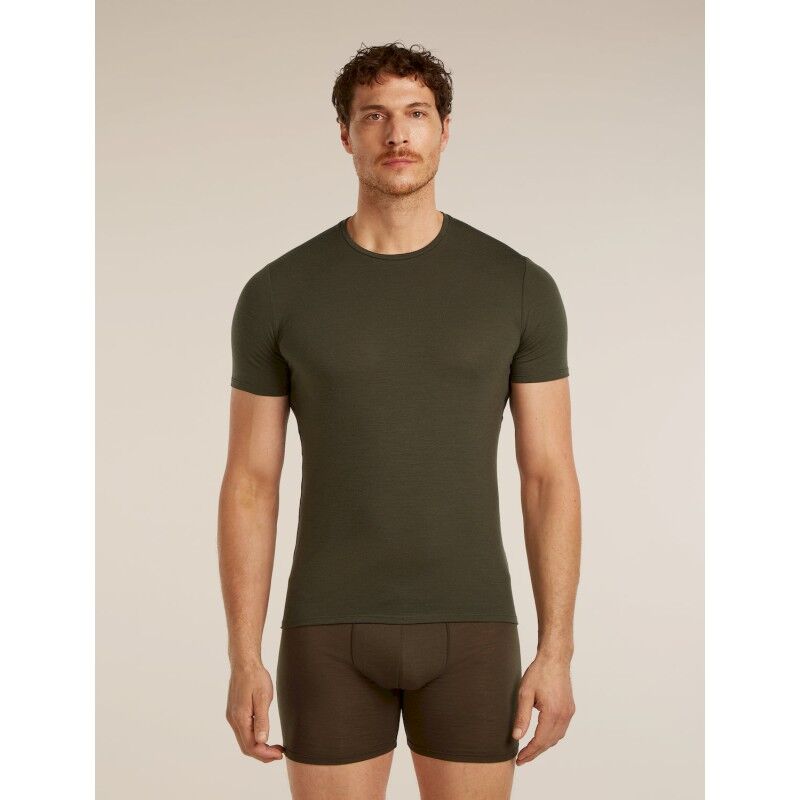 icebreaker Anatomica Short Sleeve Crewe en Mérinos - Base layer - Men's | Hardloop