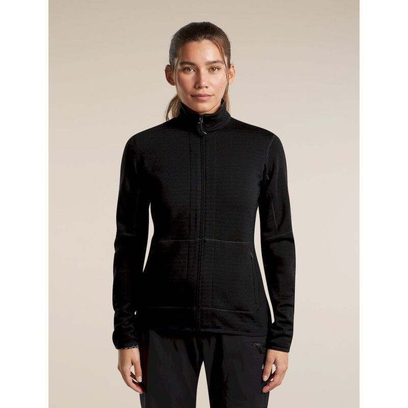 icebreaker 400 RealFleece Descender LS Zip - Merino Fleece jacket - Women's | Hardloop