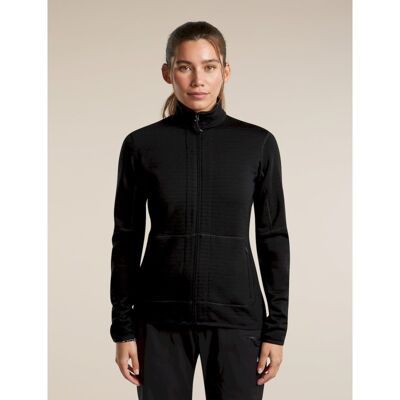 400 RealFleece Descender LS Zip - Polaire en laine mérinos femme