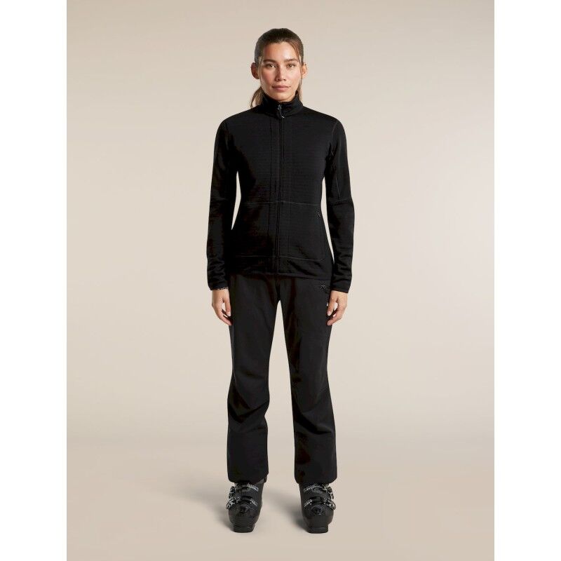 icebreaker 400 RealFleece Descender LS Zip - Merino Fleece jacket - Women's | Hardloop