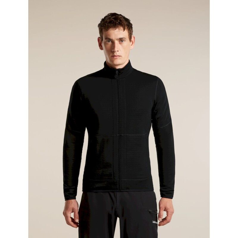 400 RealFleece Descender LS Zip - Merino Fleecejacke - Herren