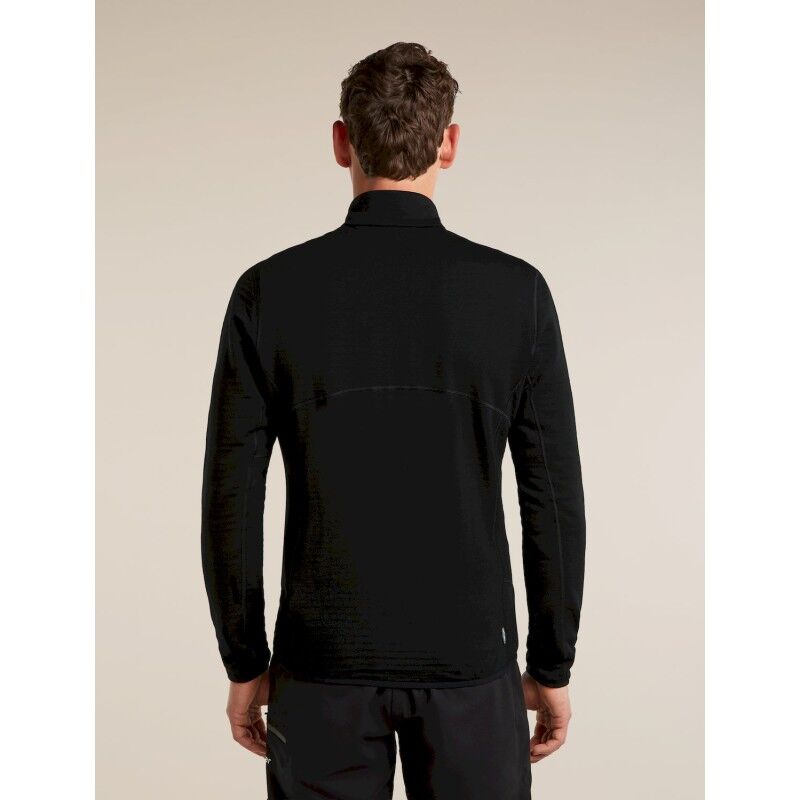 icebreaker 400 RealFleece Descender LS Zip - Polaire en laine mérinos homme | Hardloop