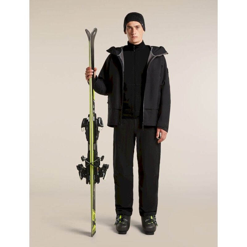 icebreaker 400 RealFleece Descender LS Zip - Polaire en laine mérinos homme | Hardloop