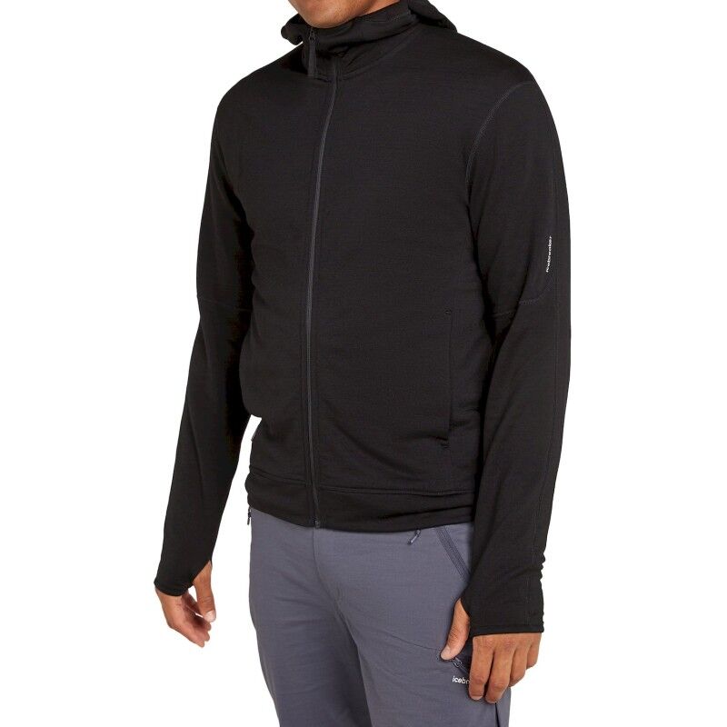 Men Merino 360 RealFleece™ Elemental LS Zip Hoodie - Merino Fleecejakke - Herrer