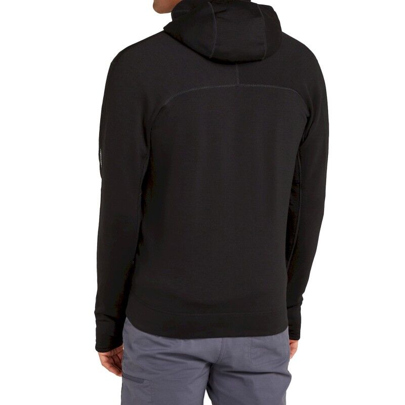 icebreaker Men Merino 360 RealFleece™ Elemental LS Zip Hoodie - Polaire en laine mérinos homme | Hardloop