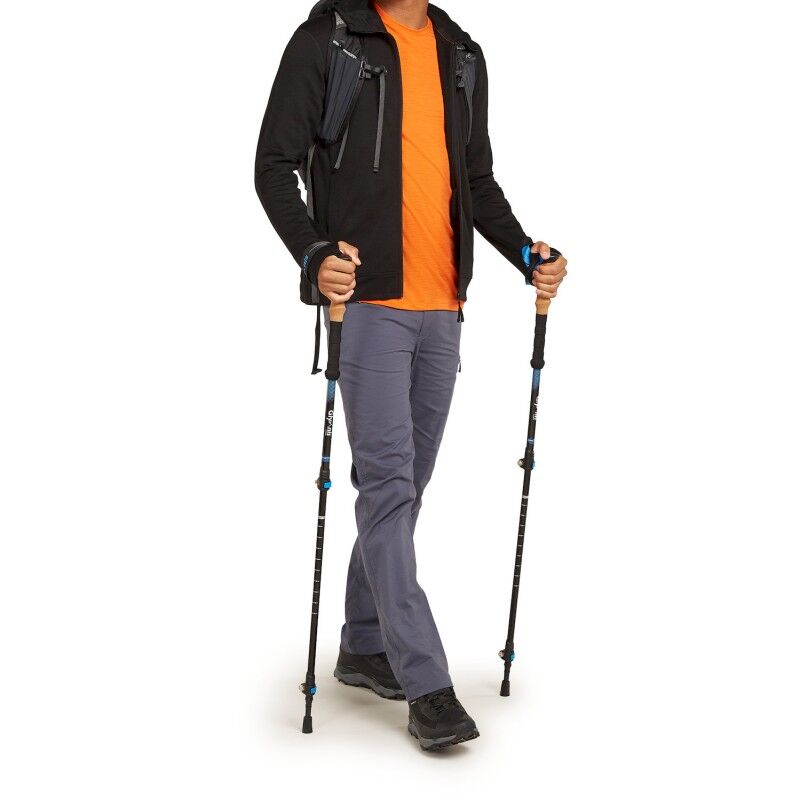 icebreaker Men Merino 360 RealFleece™ Elemental LS Zip Hoodie - Polaire en laine mérinos homme | Hardloop