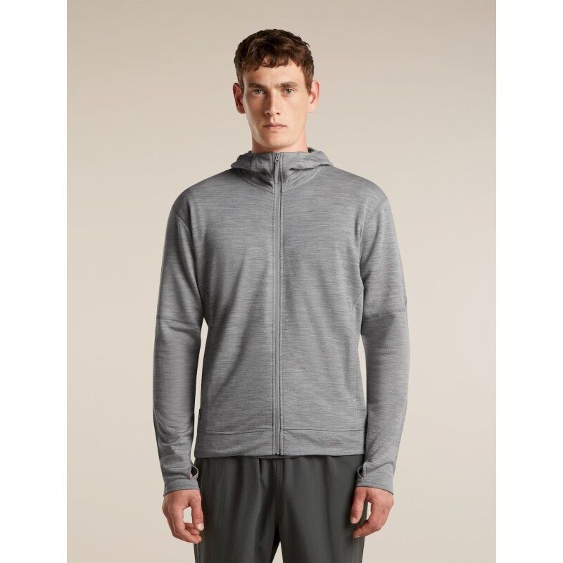 Men Merino 360 RealFleece™ Elemental LS Zip Hoodie - Merino Fleece jacket - Men's