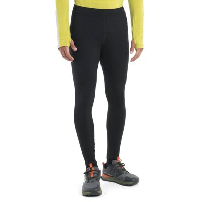 Men Merino Speed Winter 28" Tights - Merino wool Thermal Tight - Men's