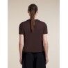 icebreaker Merino 150 Tech Lite III SS Crop Tee - Camiseta de lã merino mulher | Hardloop