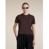 icebreaker Merino 150 Tech Lite III SS Crop Tee - Camiseta de lã merino mulher | Hardloop