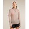icebreaker 200 Realfleece Descender LS Half Zip - Merino Fleecejacke - Damen | Hardloop