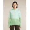 icebreaker 200 RealFleece Descender LS Zip Hoodie - Dámská fleesová mikina | Hardloop