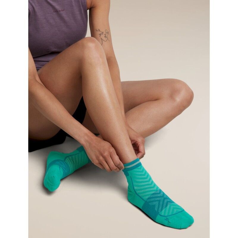 Icebreaker Run+ Ultralight Mini - Skarpety z wełny Merino® męskie | Hardloop