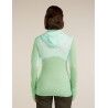 icebreaker 200 RealFleece Descender LS Zip Hoodie - Merino Fleecejacka - Dam | Hardloop
