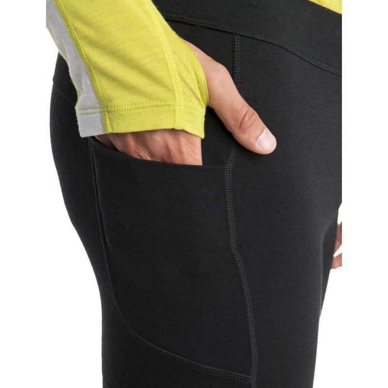 icebreaker Men Merino Speed Winter 28" Tights - Thermische Merinowollstrumpfhose - Herren | Hardloop