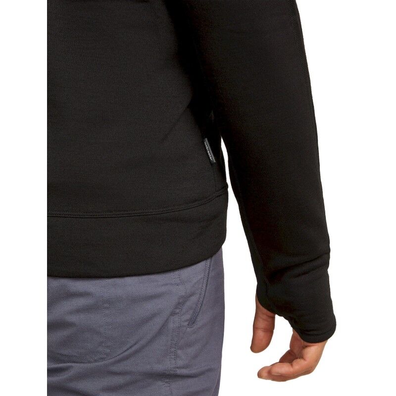 icebreaker Men Merino 360 RealFleece™ Elemental LS Zip Hoodie - Polaire en laine mérinos homme | Hardloop