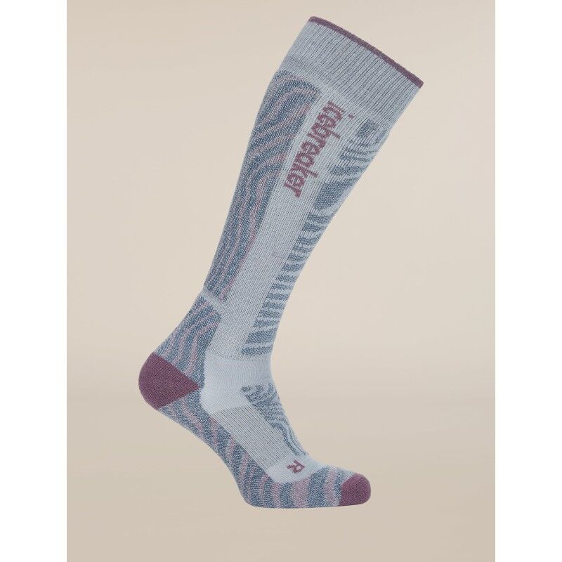 Ski+ Medium OTC Mountain Contour - Merinosocken - Damen