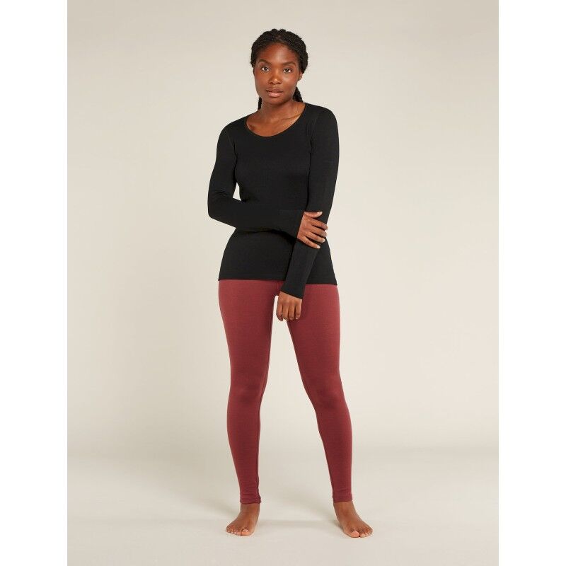 icebreaker Merino 260 Tech LS Scoop - Maillot thermique laine mérinos femme | Hardloop