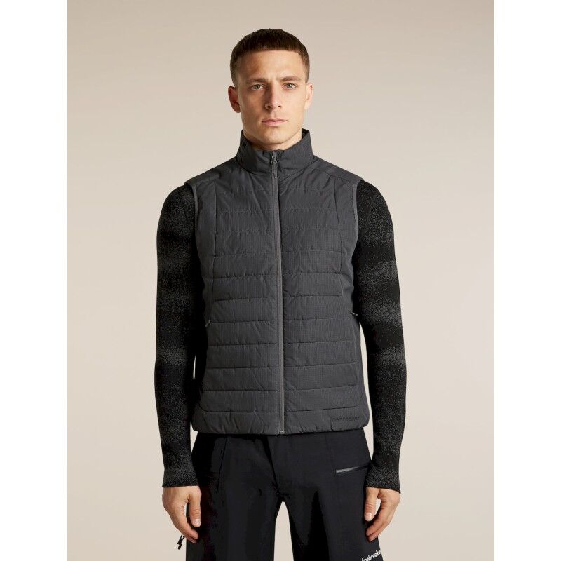 icebreaker Men 1360 MerinoLoft™ Vest - Ärmlös dunjacka i merinoull - Herr | Hardloop