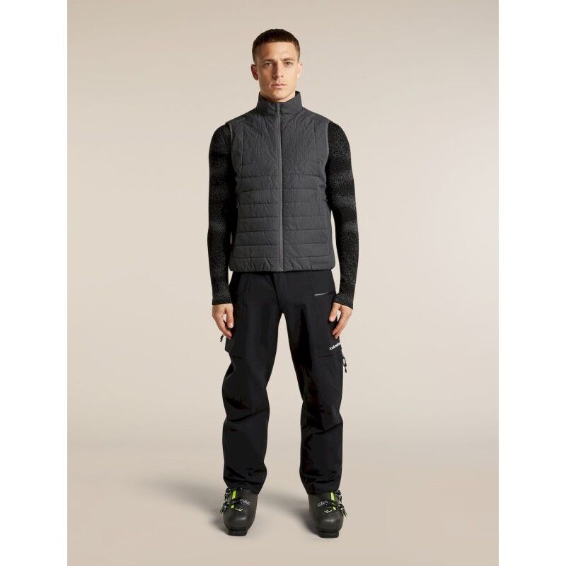 icebreaker Men 1360 MerinoLoft™ Vest - Sleeveless merino wool down jacket - Men's | Hardloop