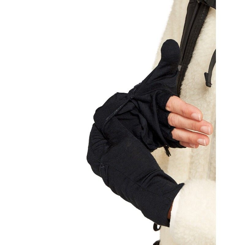 Unisex Merino 200 Oasis Convertible Mittens - Moufles en laine mérinos