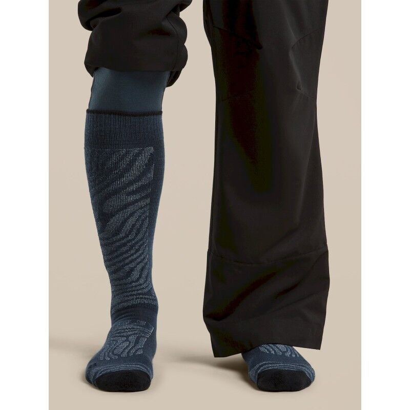 Ski+ Medium OTC Mountain Contour - Merinosocken - Herren