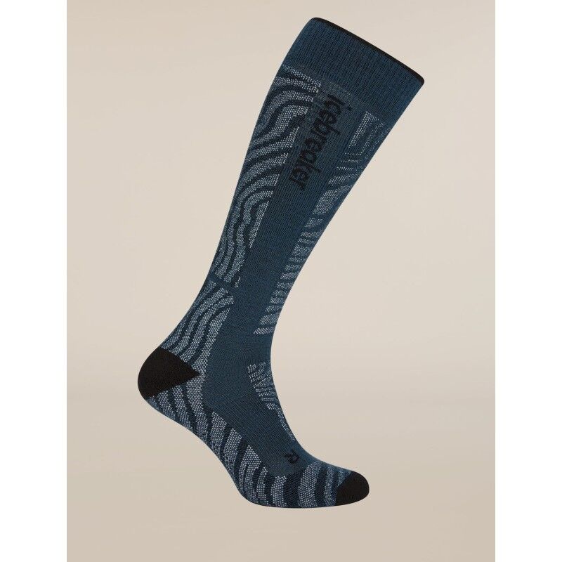 Ski+ Medium OTC Mountain Contour - Merinosocken - Herren