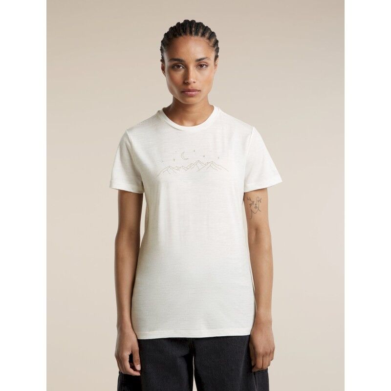 Merino 150 Tech Lite SS Tee Sparkling Stars - Merinoshirt - Dames