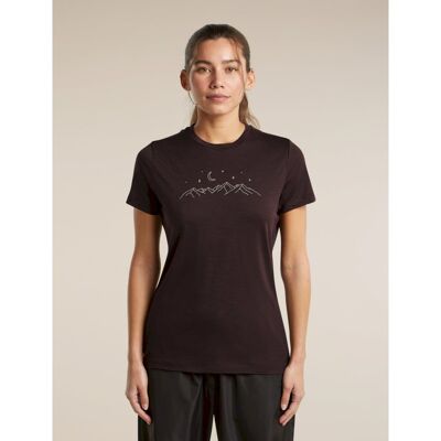 Merino 150 Tech Lite SS Tee Sparkling Stars - Merinoshirt - Damen