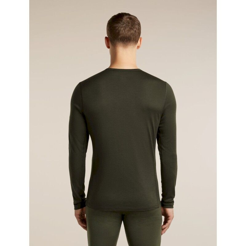 icebreaker Men Merino 200 Oasis LS Crewe Skiing Yeti - Merino Wool Jersey - Men's | Hardloop