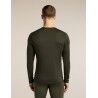 icebreaker Men Merino 200 Oasis LS Crewe Skiing Yeti - Maillot thermique laine mérinos homme | Hardloop