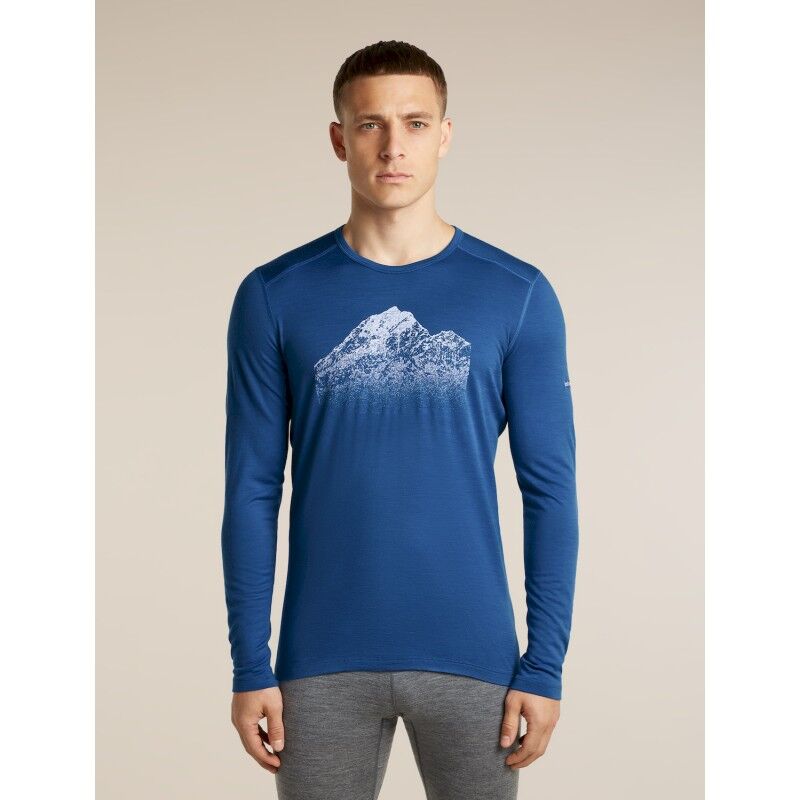 Men Merino 200 Oasis LS Crewe Rising Light - Jersey de lana merino - Hombre
