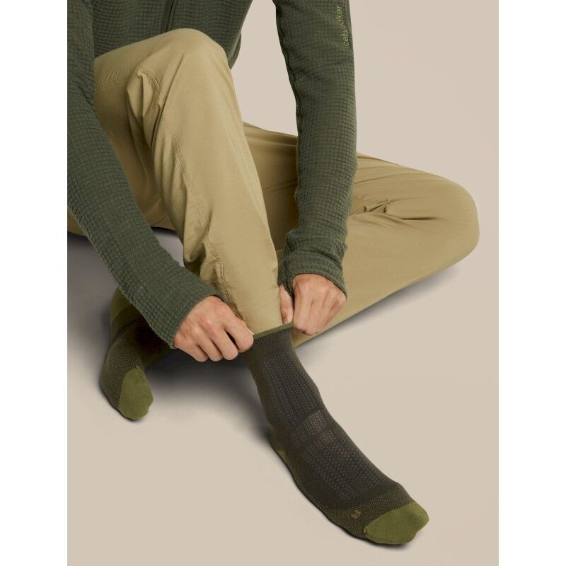 icebreaker Merino Hike+ Ultralight Quarter - Merino socks - Men's | Hardloop
