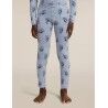 icebreaker Kids Merino 200 Oasis Leggings Bear Tour AOP - Thermische merinowollen Panty - Kinderen | Hardloop