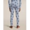 icebreaker Kids Merino 200 Oasis Leggings Bear Tour AOP - Merino wool Thermal Tight  - Kid's | Hardloop