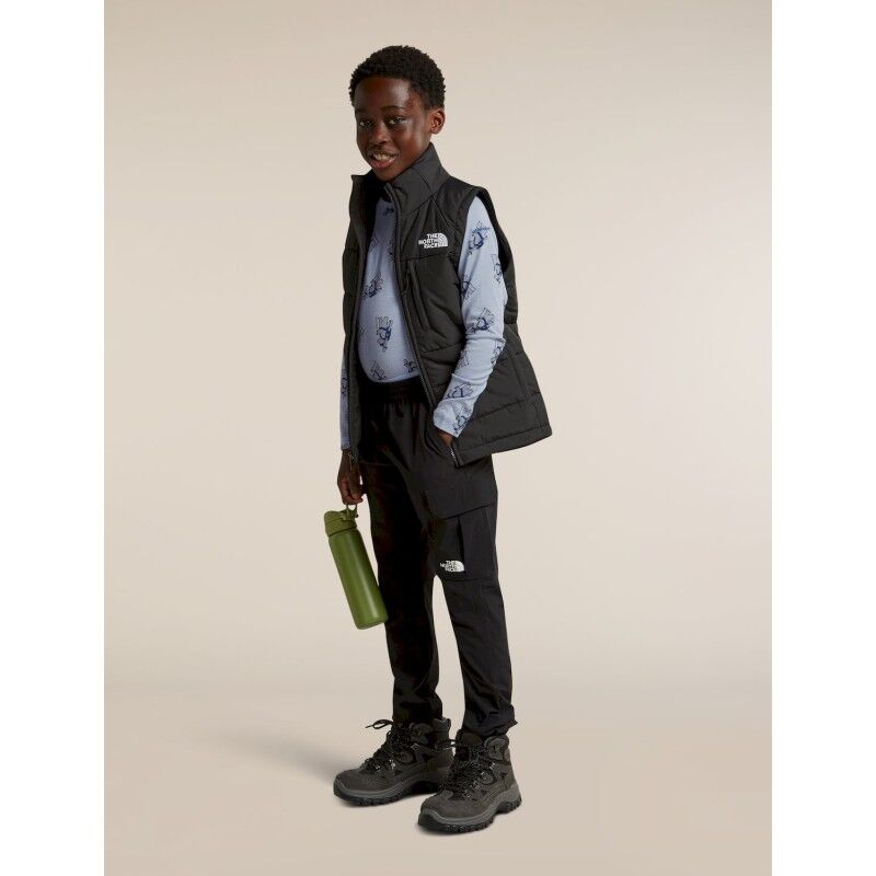 icebreaker Kids Merino 200 Oasis Leggings Bear Tour AOP - Collant thermique laine mérinos enfant | Hardloop