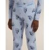 icebreaker Kids Merino 200 Oasis Leggings Bear Tour AOP - Collant thermique laine mérinos enfant | Hardloop