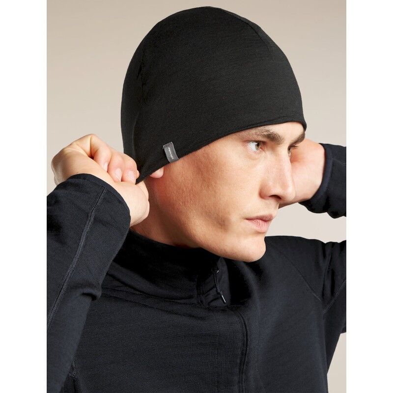icebreaker Unisex Merino 260 Tech Vertex Reversible Beanie Chillwave - Bonnet laine mérinos | Hardloop