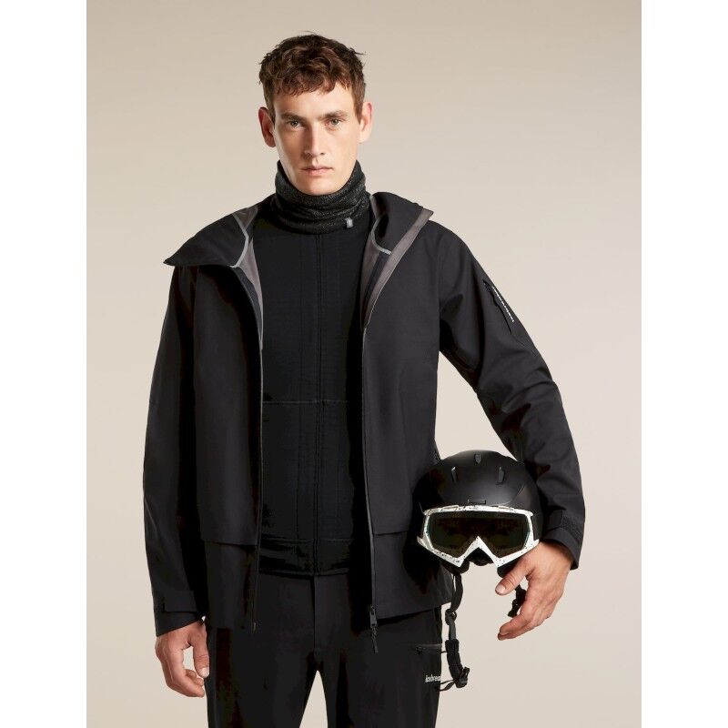 icebreaker Unisex Merino 260 Tech Vertex Reversible Chute Chillwave - Komin z wełny merynosa | Hardloop