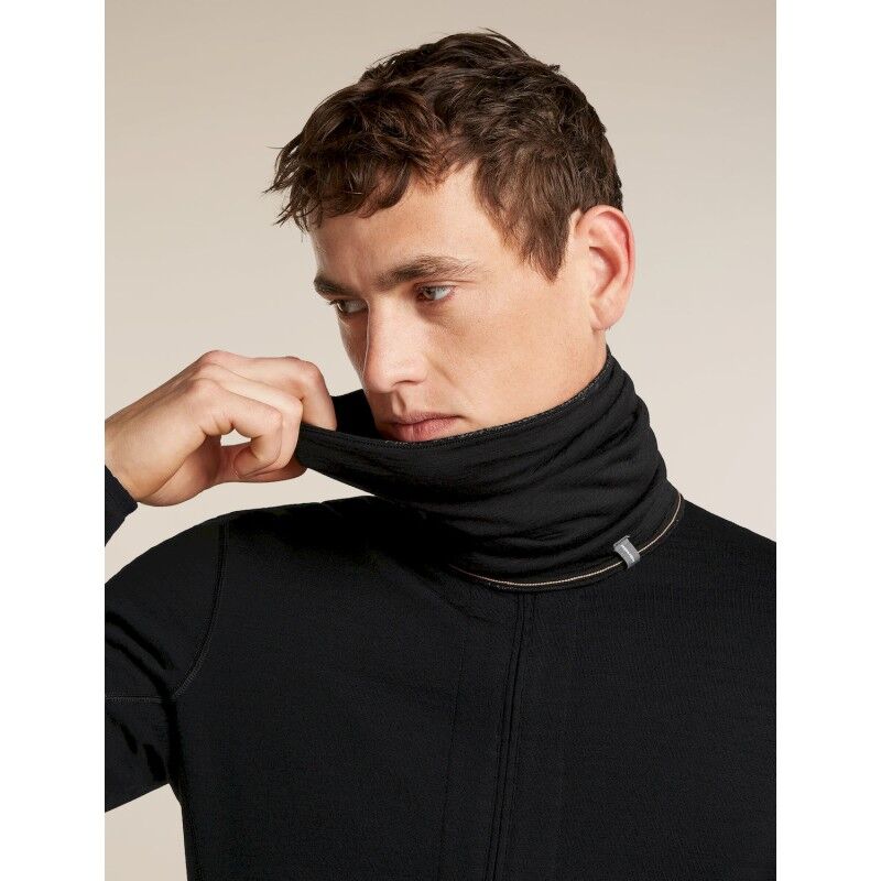 icebreaker Unisex Merino 260 Tech Vertex Reversible Chute Chillwave - Merinovillainen Kauluri | Hardloop