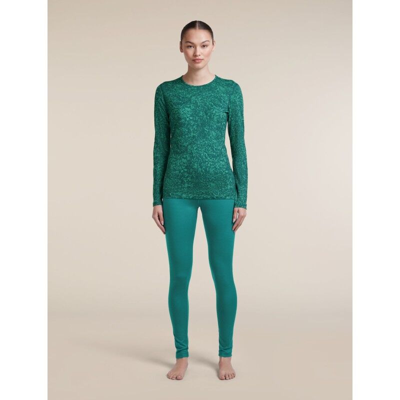 icebreaker Merinos 200 Oasis High Rise Leggings - Collant thermique laine mérinos femme | Hardloop