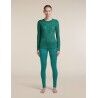 icebreaker Merinos 200 Oasis High Rise Leggings - Collant thermique laine mérinos femme | Hardloop
