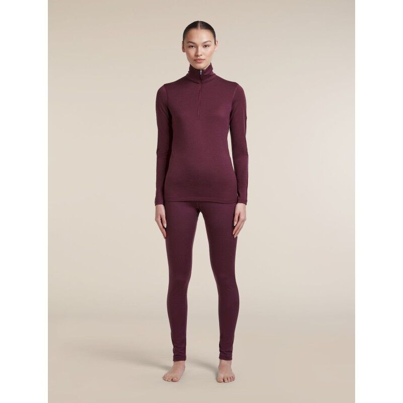 icebreaker Merinos 200 Oasis High Rise Leggings - Thermische Merinowollstrumpfhose - Damen | Hardloop