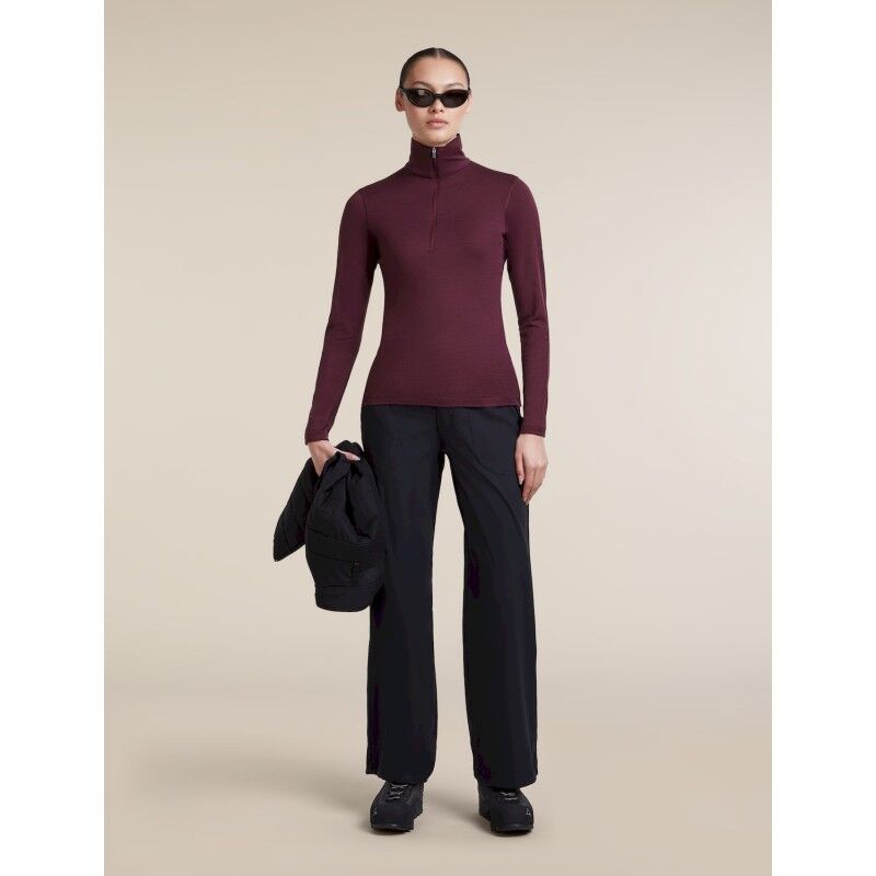 icebreaker Merinos 200 Oasis High Rise Leggings - Thermische Merinowollstrumpfhose - Damen | Hardloop