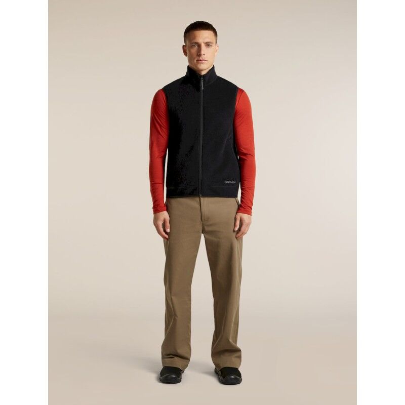 icebreaker Men Merino Blend 800 RealFleece™ Classic Pile Vest - Merino Fleece jacket - Men's | Hardloop