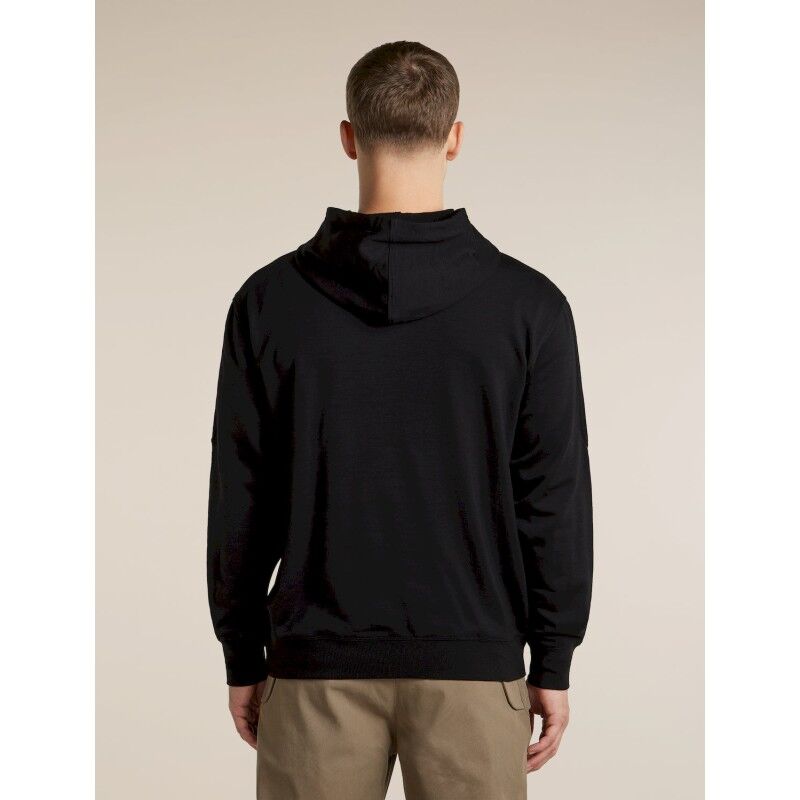 icebreaker Men Merino 360 RealFleece™ Elemental LS Hoodie - Merino Fleece jacket - Men's | Hardloop