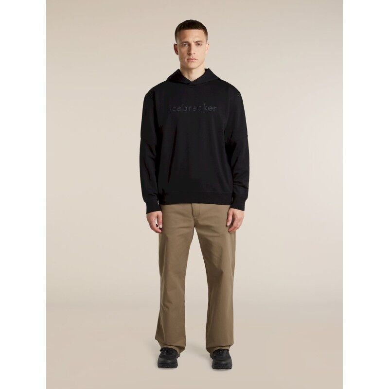 icebreaker Men Merino 360 RealFleece™ Elemental LS Hoodie - Polaire en laine mérinos homme | Hardloop