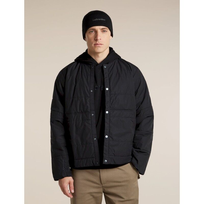 icebreaker Men Merino 360 RealFleece™ Elemental LS Hoodie - Merino Fleece jacket - Men's | Hardloop